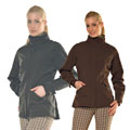 Mid-Season Softshell Jacket With Fleece Lining - Brown