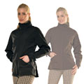 Mid-Season Softshell Jacket With Fleece Lining - Black