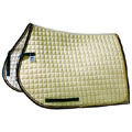 Saddle pad Luxus, all purpose with gold- or silver cord