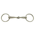 Loose ring snaffle, stainless steel