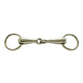 Loose ring snaffle, chromium plated